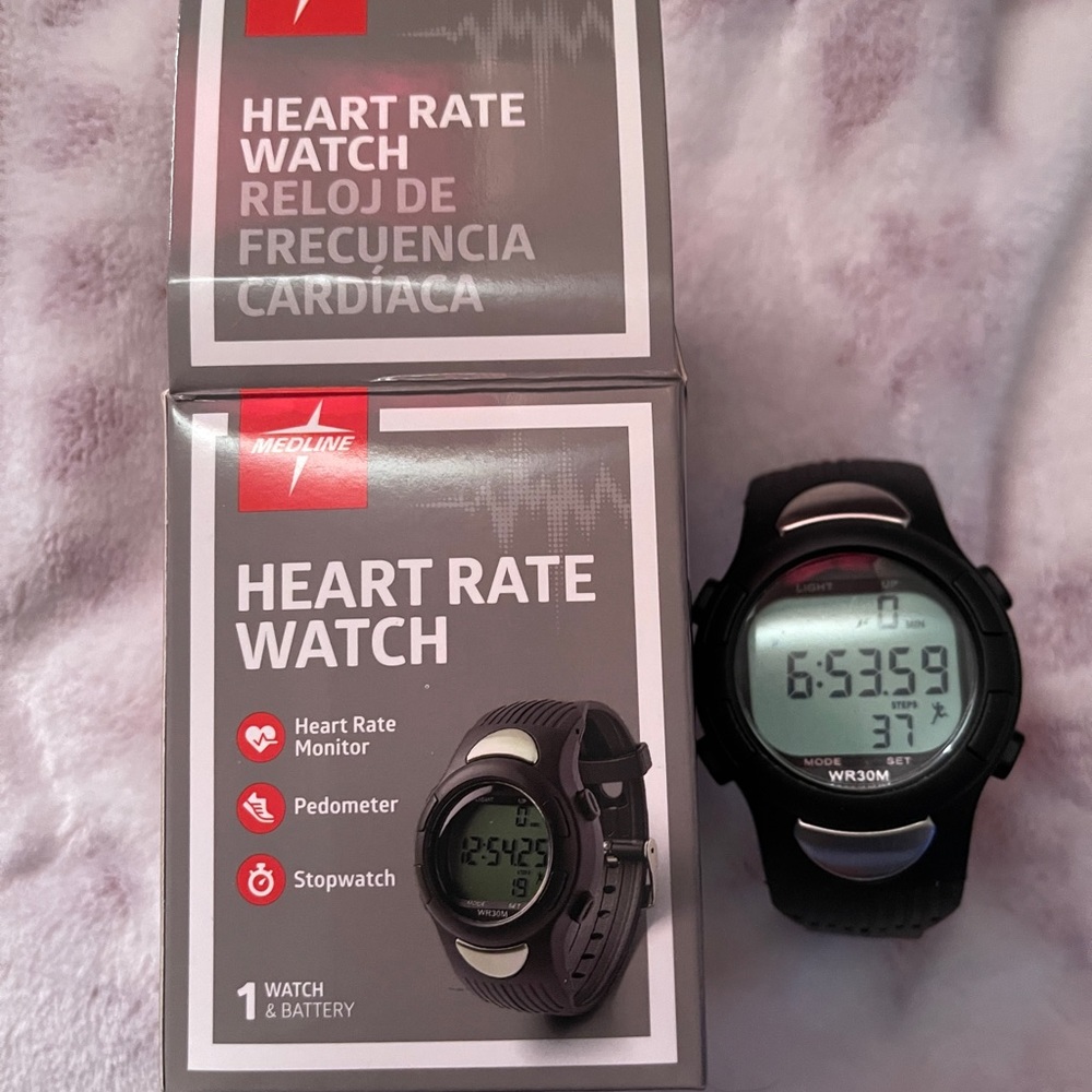 Heart Rate Watch. New!  Took out of box to set up but never wore. - Picture 4 of 4